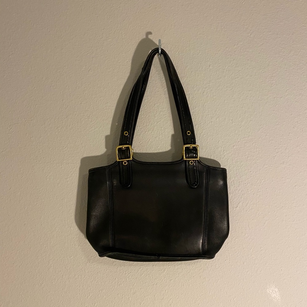 Vintage Leather Coach Bag